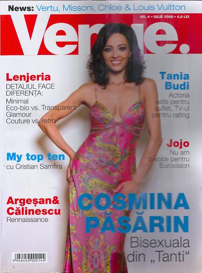 Coperta revistei Viva!, Iulie 2008