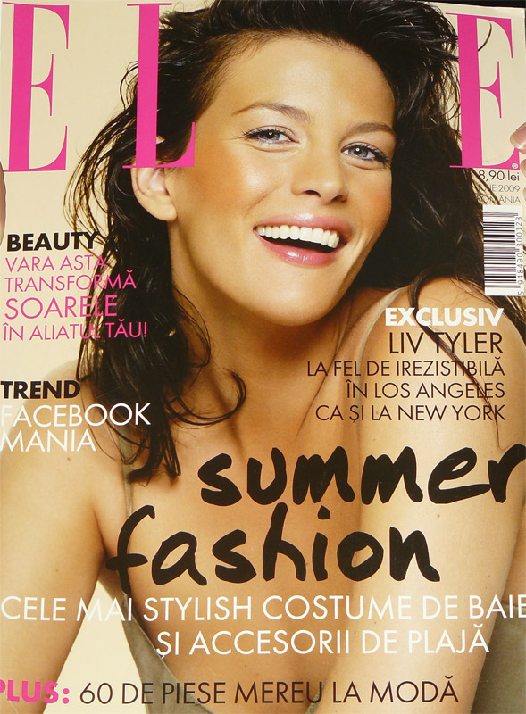 Elle Romania :: Liv Tyler :: Summer Fashion :: Iulie 2009