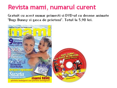 Femeia. :: Supliment revista Mami si DVD cu desene animate :: Iulie 2009