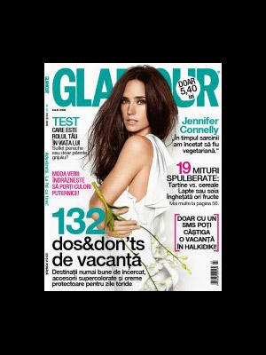 Glamour Romania :: Jennifer Connelly :: Iulie 2009