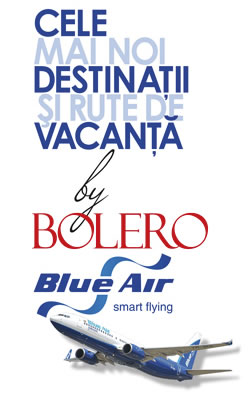 Supliment Blue Air la revista Bolero de Mai 2009