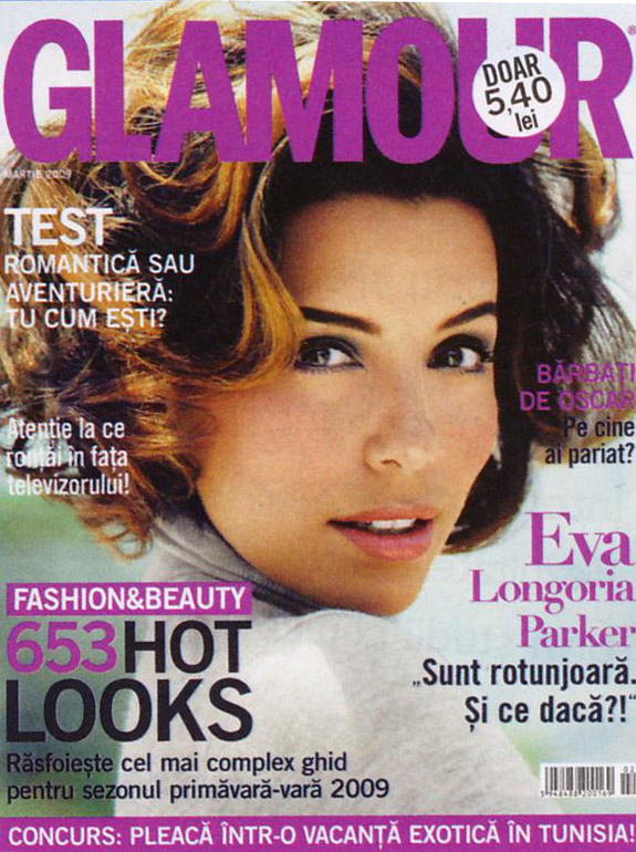 Glamour Romania :: Eva Longoria :: Martie 2009