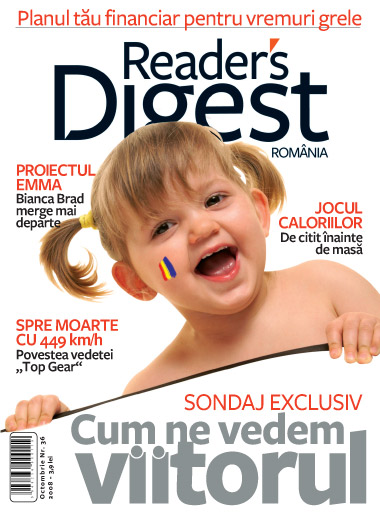 Coperta revistei Reader\'s Digest, Octombrie 2008