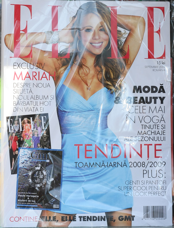 Coperta revistei Elle, Septembrie 2008