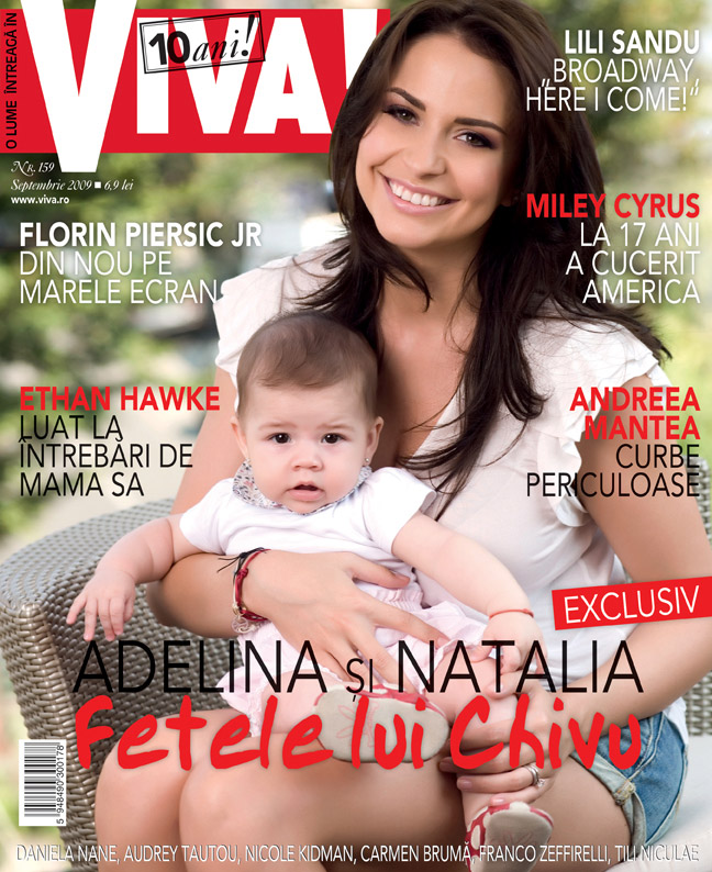 Viva! ~~ Adelina si Natalia Chivu ~~ Septembrie 2009