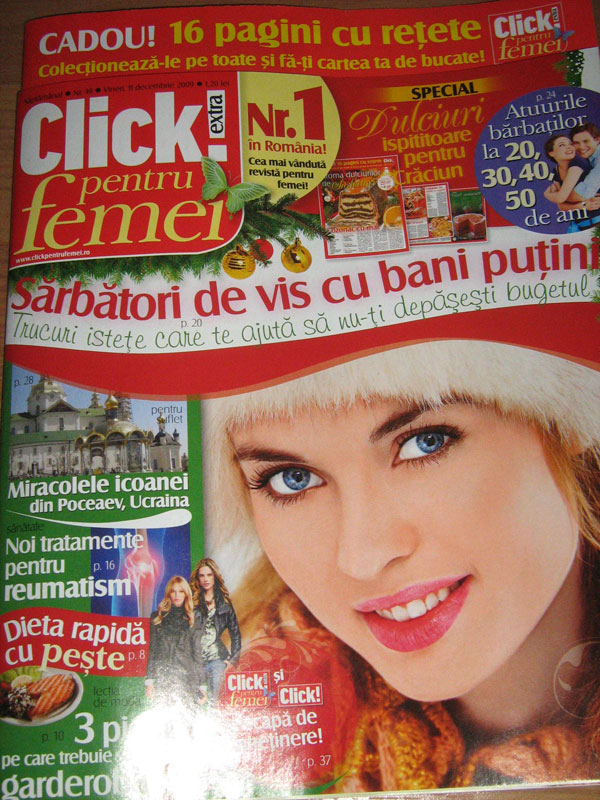 Click pentru femei Extra ~~ 11 Decembrie 2009