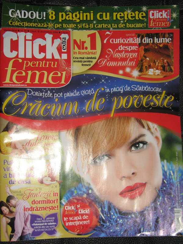 Click pentru femei Extra ~~ 18 Decembrie 2009