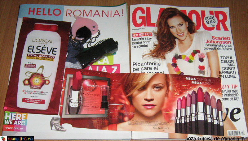 Glamour Romania ~~ Cadou si inserturi ~~ Februarie 2010
