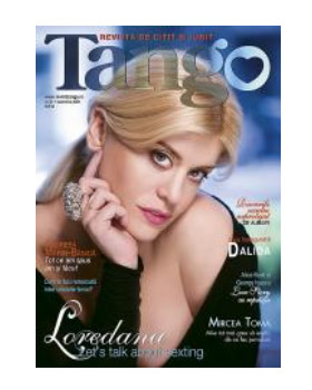 Tango ~~ Coperta: Loredana Groza ~~ Noiembrie 2009