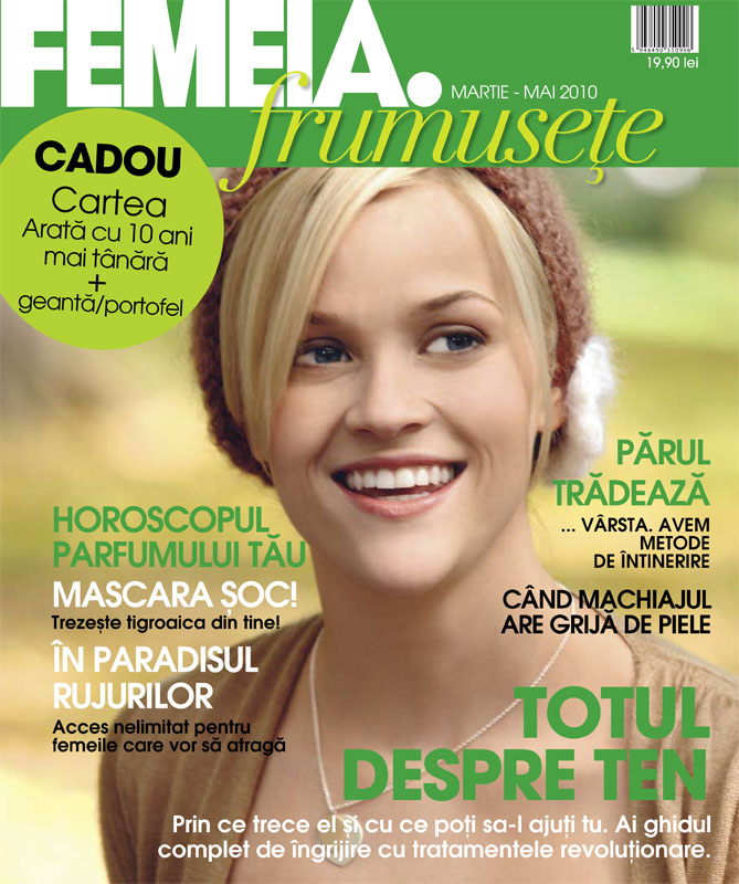 Special FEMEIA. Frumusete ~~ Coperta: Reese Witherspoon ~~ Martie - Mai 2010