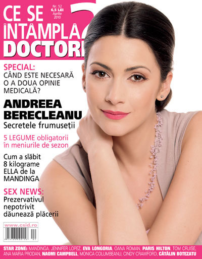Ce se intampla, Doctore? ~~ Coperta: Andreea Berecleanu ~~ Aprilie 2010