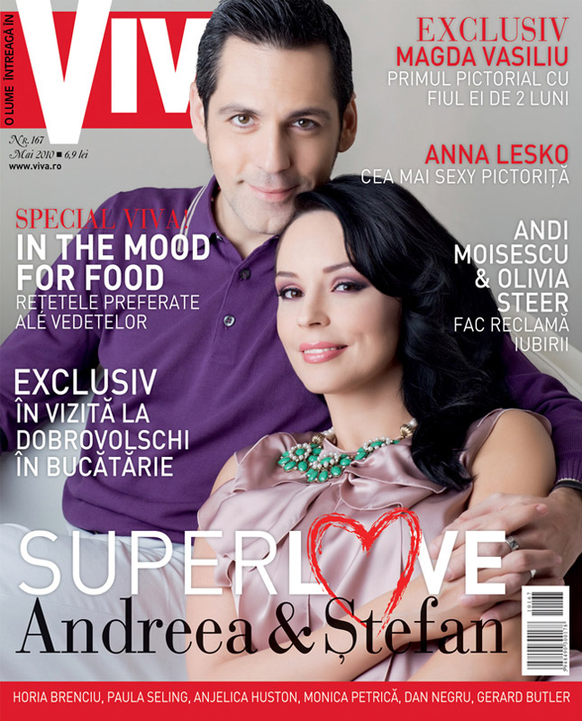 Viva! ~~ Cover people: Andreea Marin Banica si Stefan Banica jr. ~~ Mai 2010