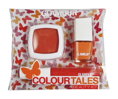 Kitul de make-up Glamour Colour Tales Orange ~~ cadoul Glamour de Iunie 2010
