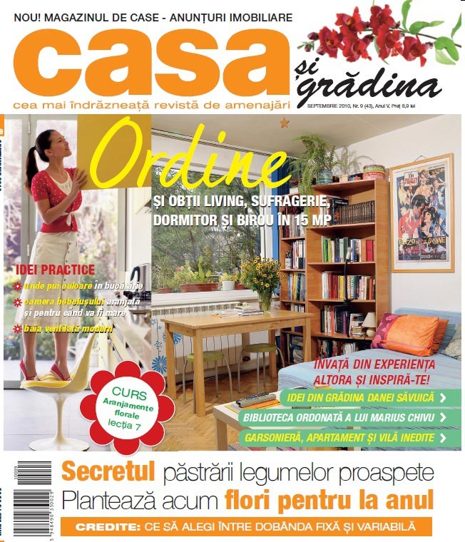 Revista Casa si gradina ~~ Septembrie 2010