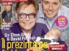 OK! Magazine Romania ~~ Cover story: Sir Elton John şi David Furnish îl prezintă pe fiul lor, Zachary ~~ 28 Ianuarie 2011