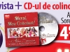 CD MERCI, MOS CRACIUN, cu Adela Sorescu si Atelierul ei de Muzica pentru Copii ~~ impreuna cu revista &lt;u&gt;Click pentru femei &lt;/u&gt; din 14 Decembrie 2012 ~~ Pret: 5 lei