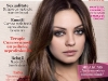 Psychologies Magazine Romania ~~ Cover girl: Mila Kunis ~~ Mai 2013