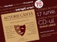 CD-ul ACTORII CANTA ~~ Campania Nationala  ARTISTII PENTRU ARTISTI ~~ 17 Iunie 2014 ~~ Pret: 8 lei