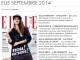 Promo-ul revistei ELLE Romania, editia Septembrie 2014