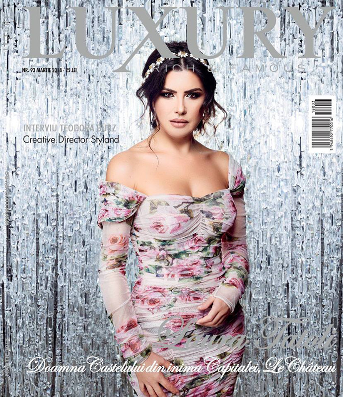 Luxury Magazine Romania ~~  Coperta: Laura Tatoli ~~ Martie 2018