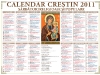 Calendar Crestin 2001, cadou la revista Femeia de azi din 26 Noiembrie 2010