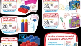 Mega Image Campanie puncte bonus pentru produse LEGO pentru copii, vara 2014