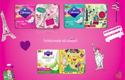 Colectia de 5 cutiute pentru absorbante Libresse: Journey of Love [2015]