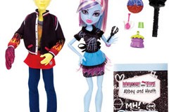 Monster High, Colegi de clasa - papusile Abey si Heath
